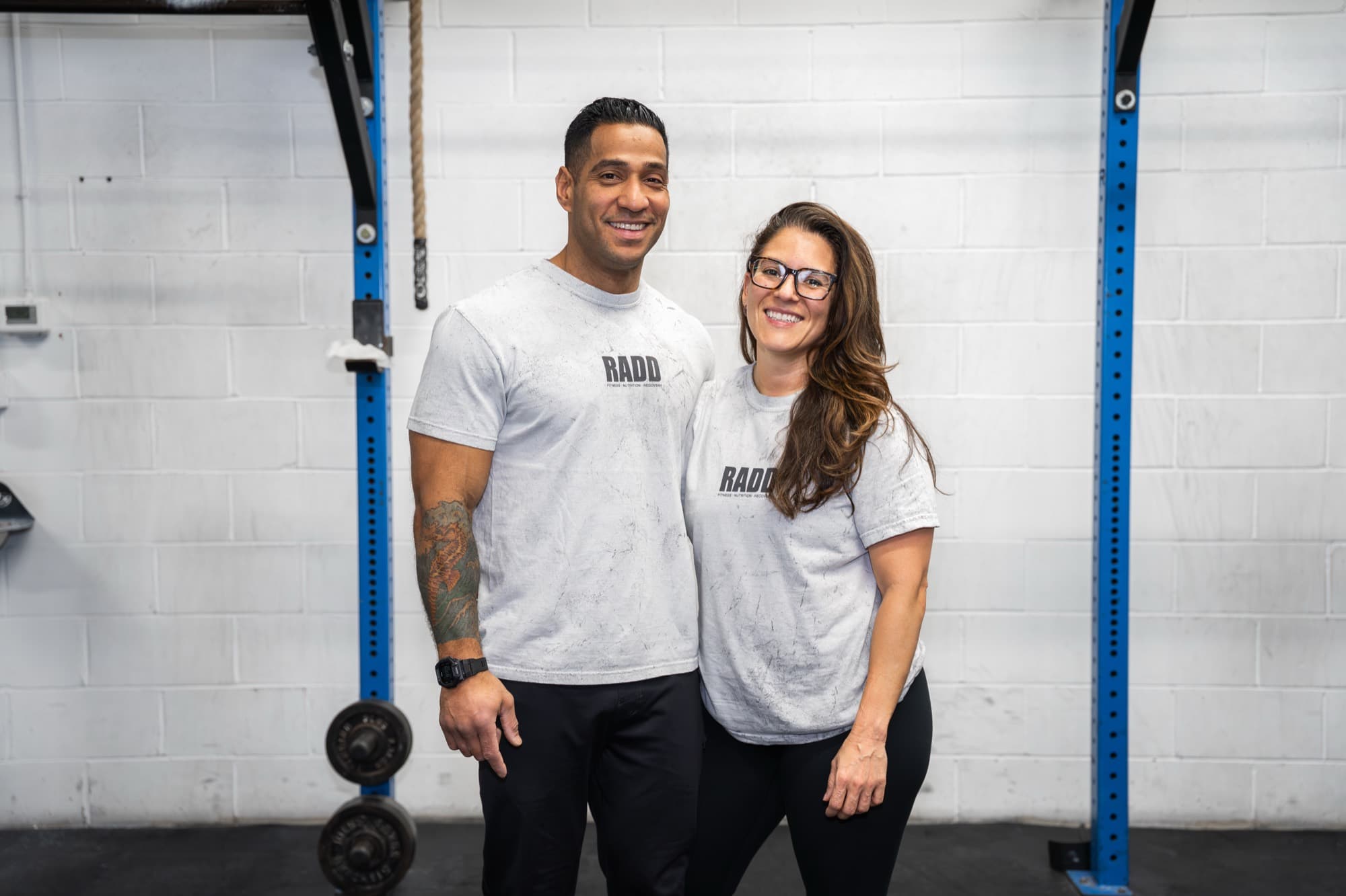 Dan and Diana, the coaches behind RADD Fitness